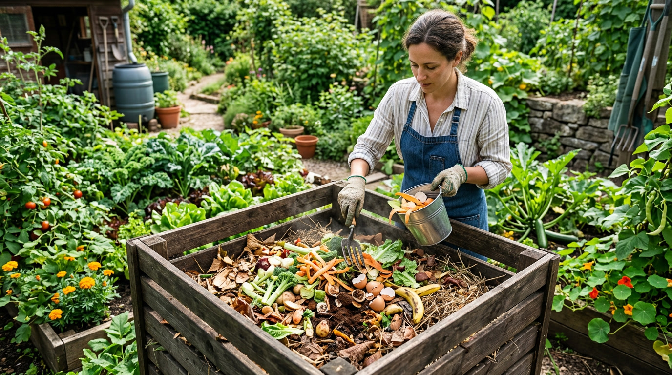 Kompos Organik Sampah Dapur